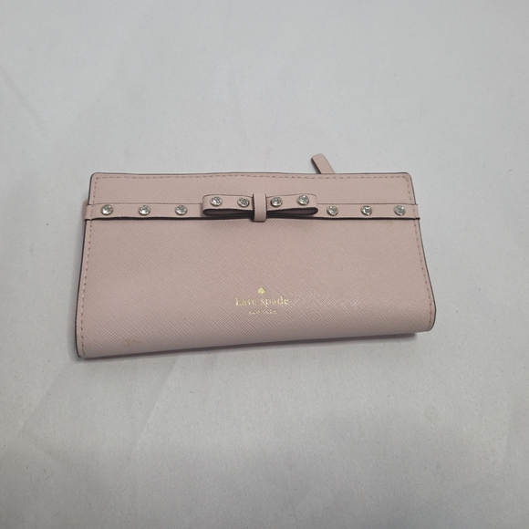 Kate Spade Pink Wallet - Picture 1 of 8